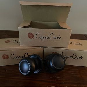 Copper Creek Tuscan Bronze Colonial Coset Door Knob. No key.